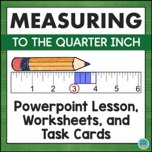 measuring to the nearest quarter inch